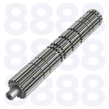 ARBRE PRINCIPAL - 9 RAINURES, 18 CANNELURES