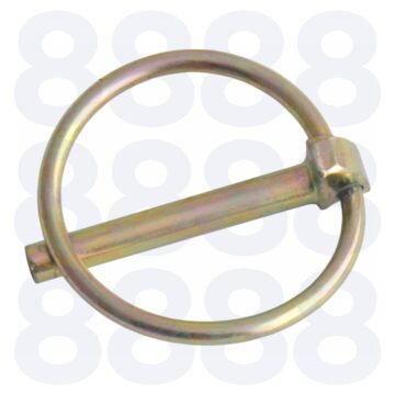 GOUPILLE D'ATTELAGE 6MM - À ANNEAU ROND
