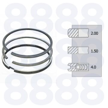 KIT DE SEGMENT PISTON